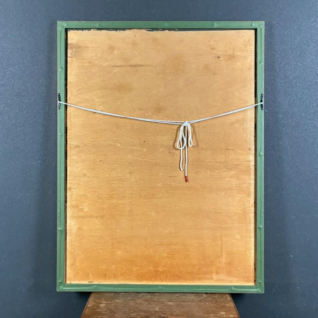 ポール・アイズピリ「パイナップルのある静物」リトグラフ 直筆サイン入 人気画家