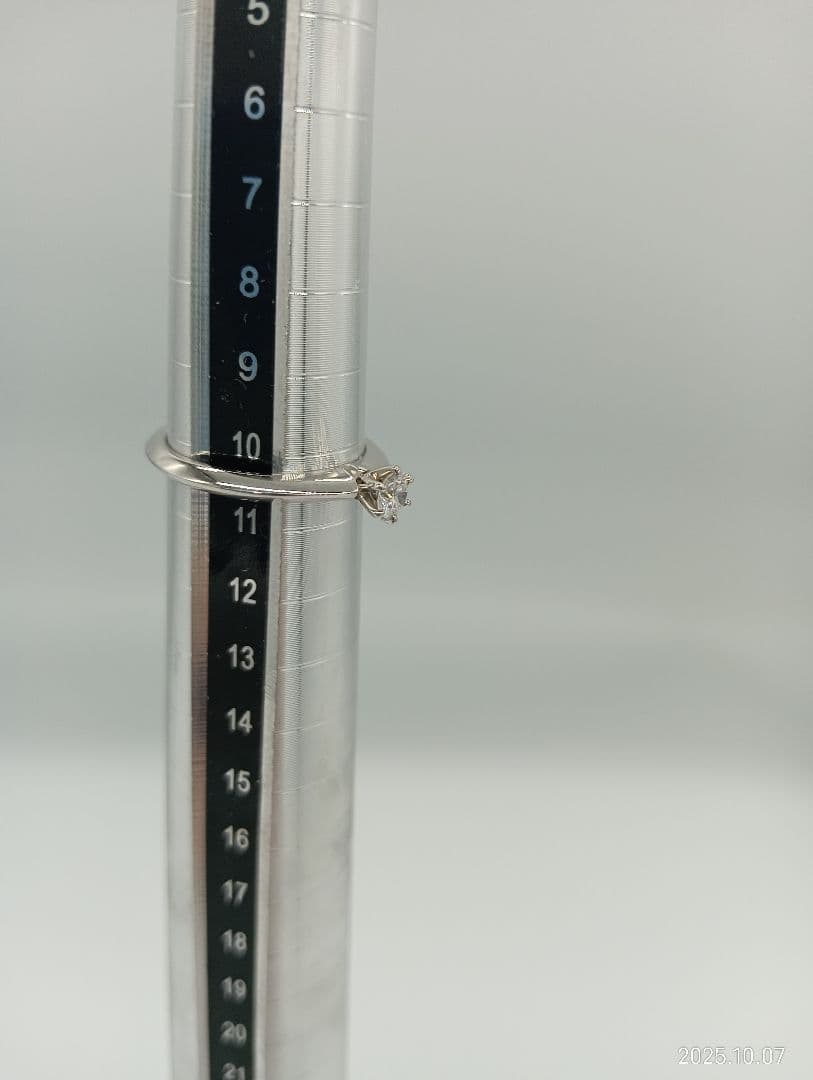 Tiffany & Co. 0.18ct プラチナリング