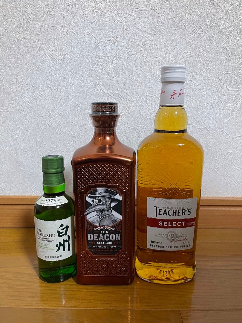 ティーチャーズ セレクト ディーコン　白州　セット