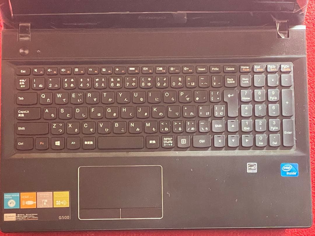 Lenovo G500 ブラックノートPC