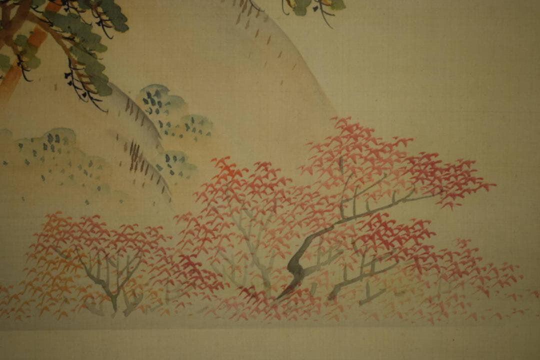 真作/孝敬/吉村孝敬/円山応挙の弟子/布袋屋掛軸HH-497