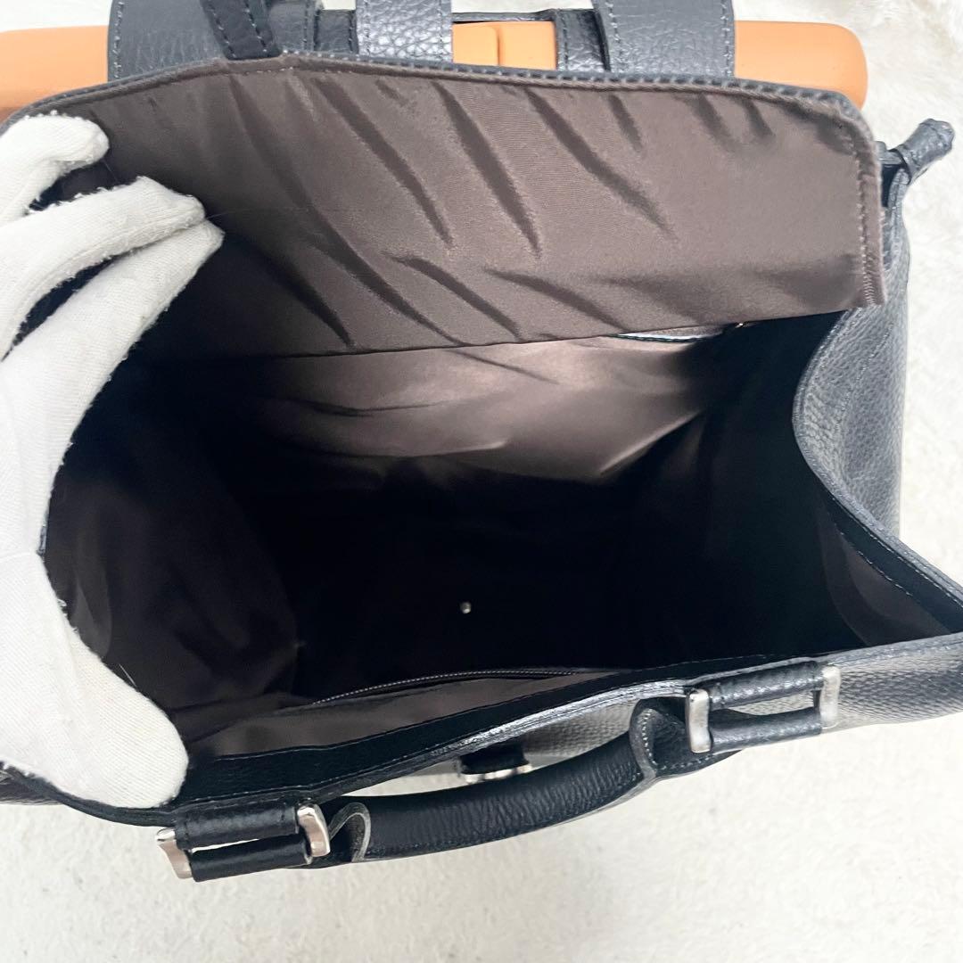 美品 ルコンド レザー 本革 キャリーケース ブラック 黒 大容量 多機能 金具