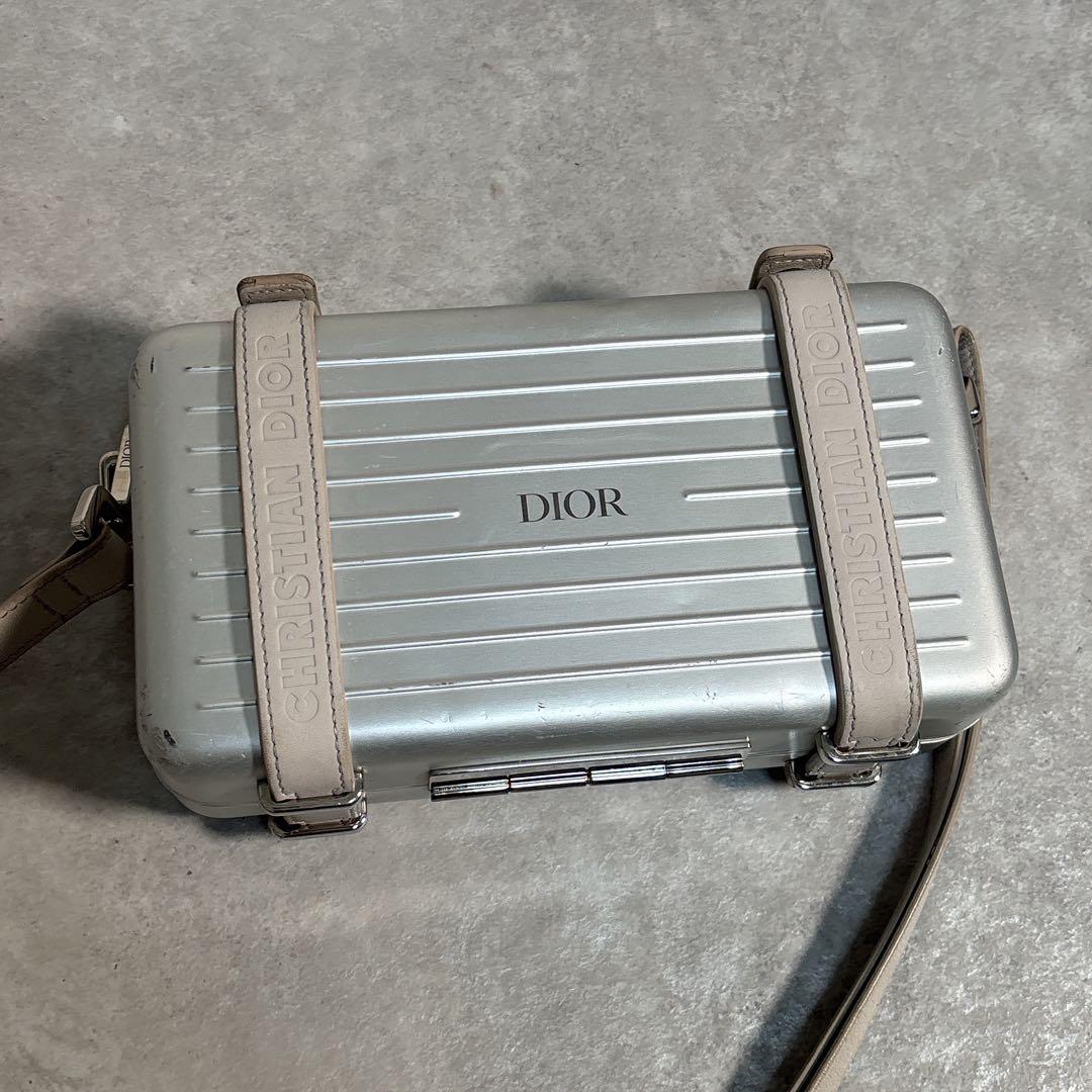 Dior × Rimowa コラボ　パーソナル アルミ ショルダーバッグ