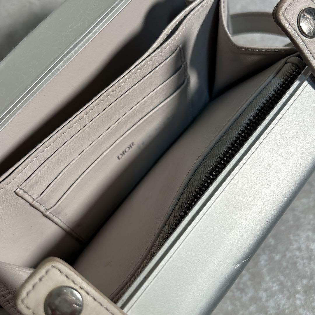 Dior × Rimowa コラボ　パーソナル アルミ ショルダーバッグ