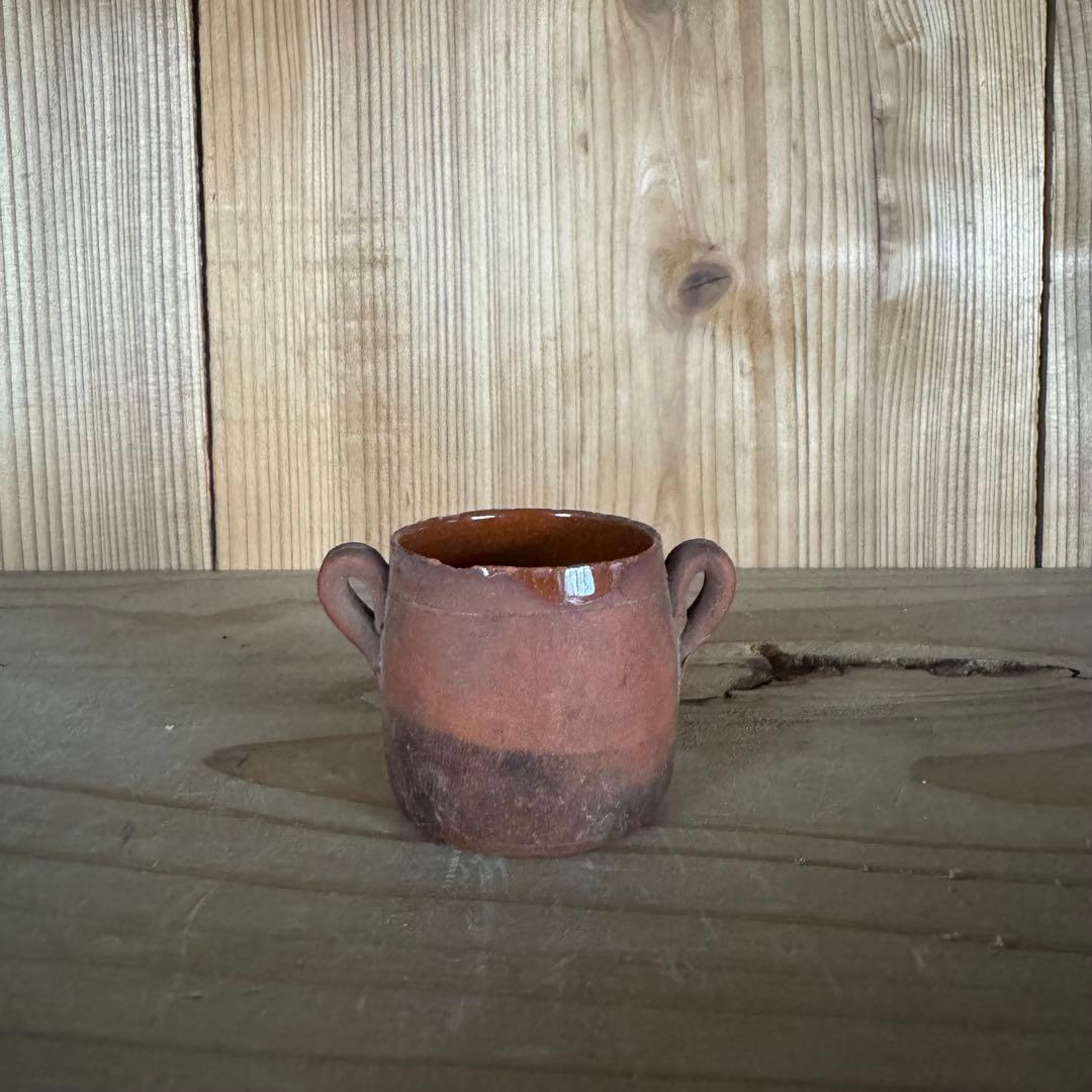 オランダ 18世紀頃 ミニチュア陶器 ガリポット 民藝 アンティーク 古道具