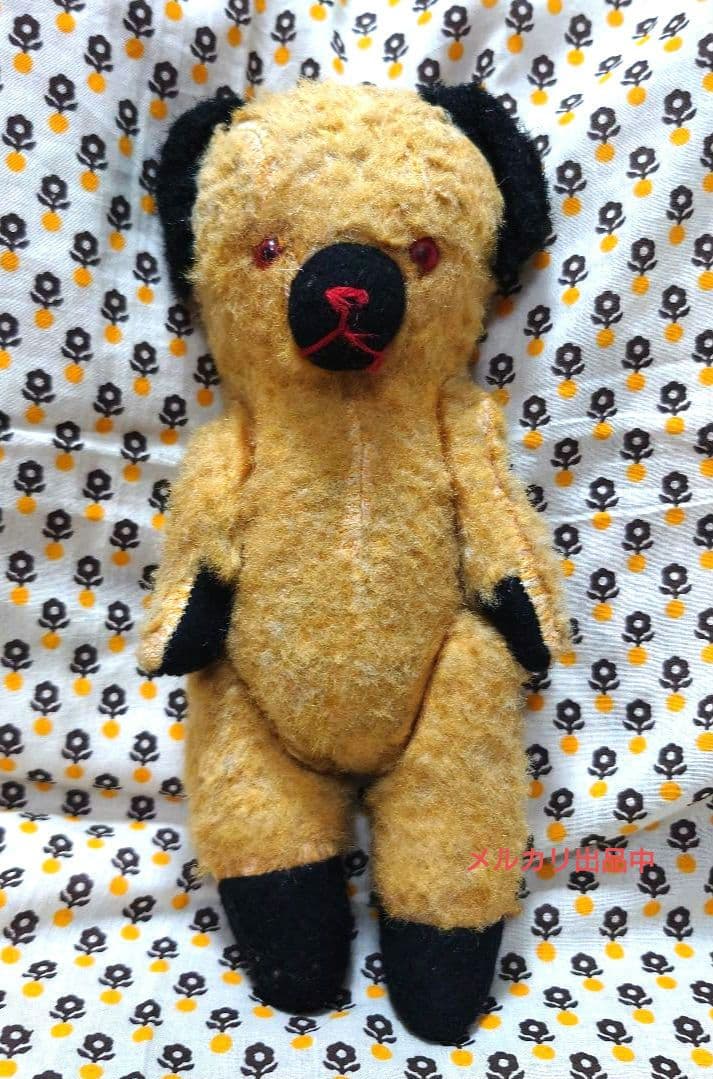 テディベア　ビンテージ　アンティーク　ピーナッツベア