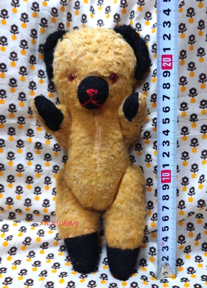 テディベア　ビンテージ　アンティーク　ピーナッツベア