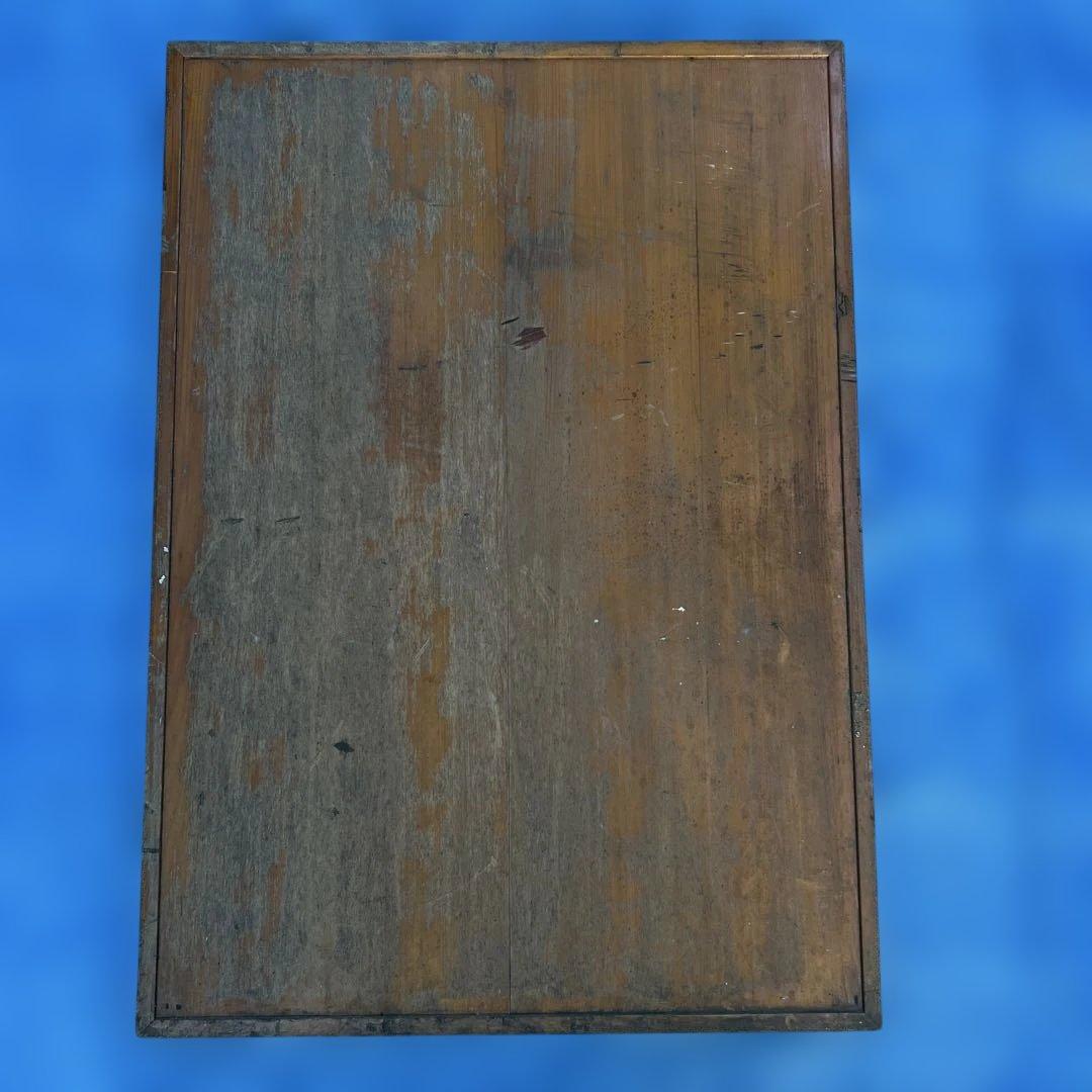 唐津燒鏡山窯陶家 井上東也様 遺留品看板84cmx60cmx6cm重量12k g