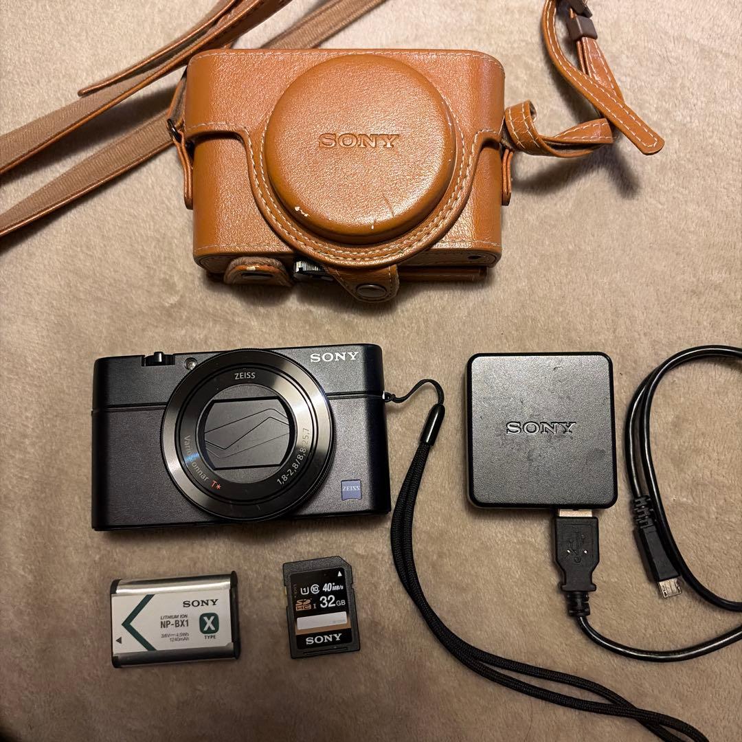 sony カメラ　ソニー　DSC-RX100M3 カメラケース　デジタルカメラ