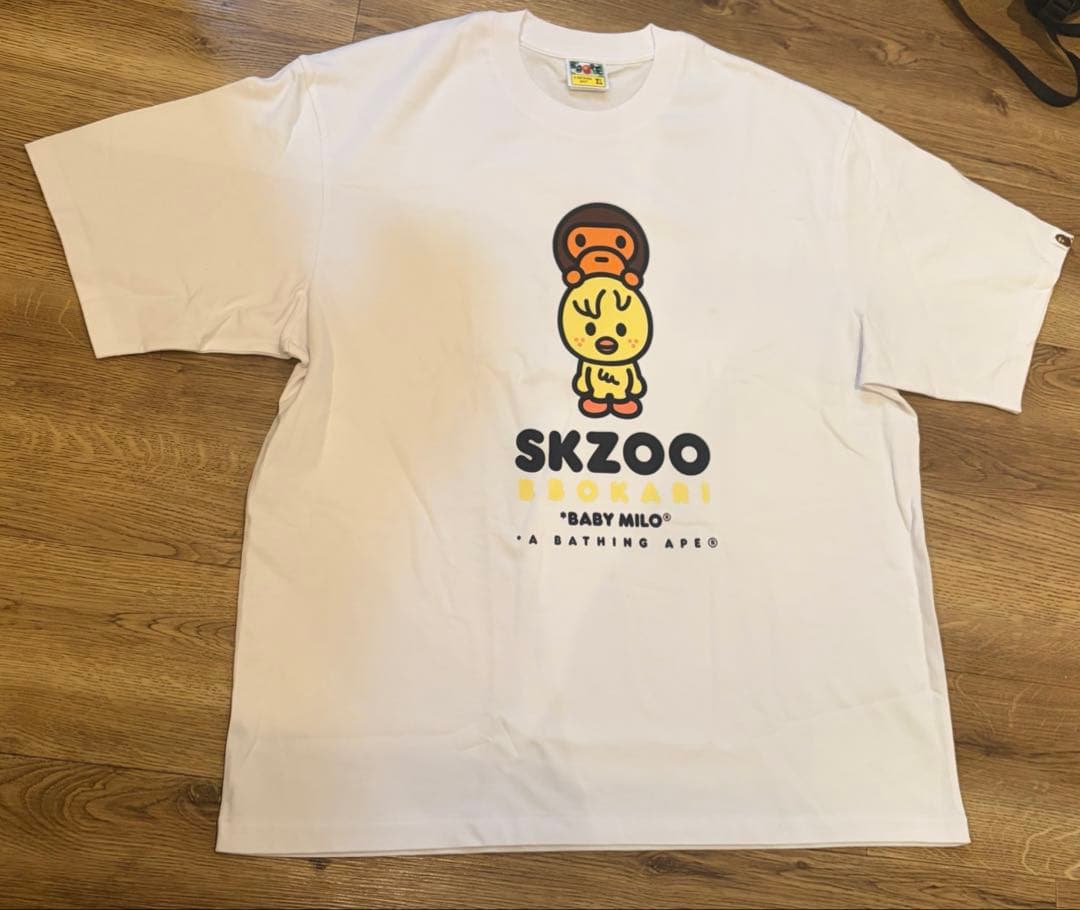 ポガリ✴︎APE SKZOO TシャツStray Kidsスキズアベイシングエイプ