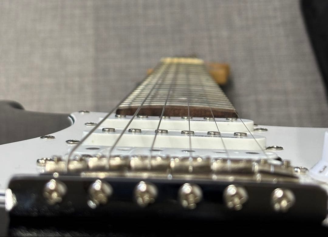 BUSKER'S BST-2H エレキギター ストラトタイプ 黒 バスカーズ