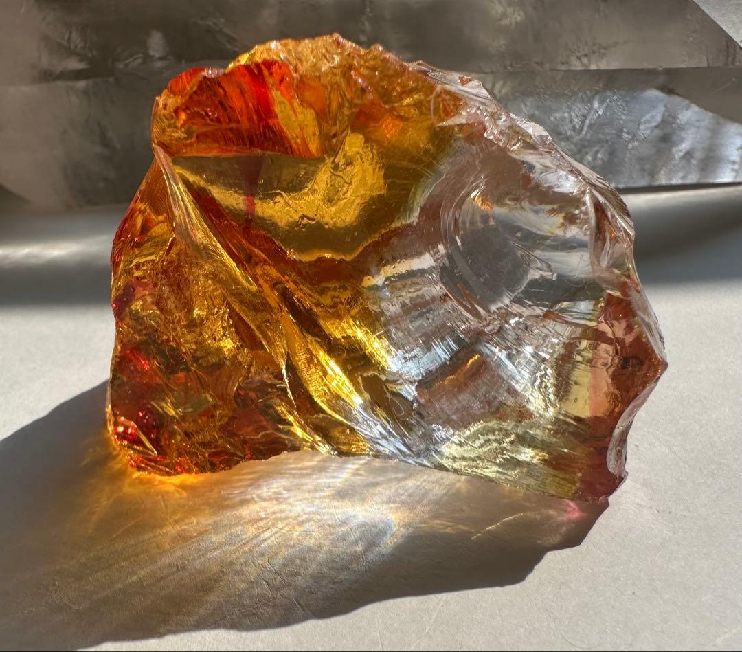 アンダラクリスタル　マルチカラー　オレンジ　ジャワ島　高次元瞑想　レムリアン