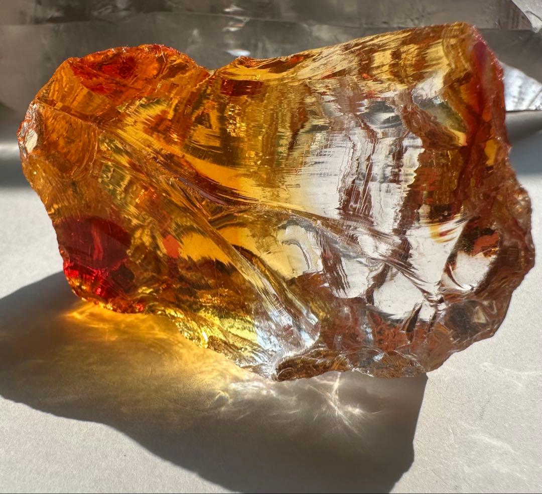 アンダラクリスタル　マルチカラー　オレンジ　ジャワ島　高次元瞑想　レムリアン