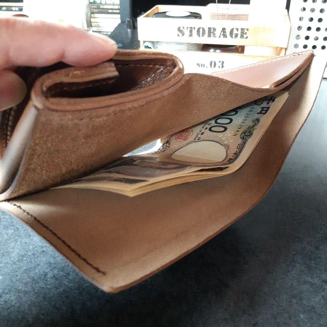 HORWEEN★クロムエクセル　二つ折り財布 ブラック★☆ブラウン