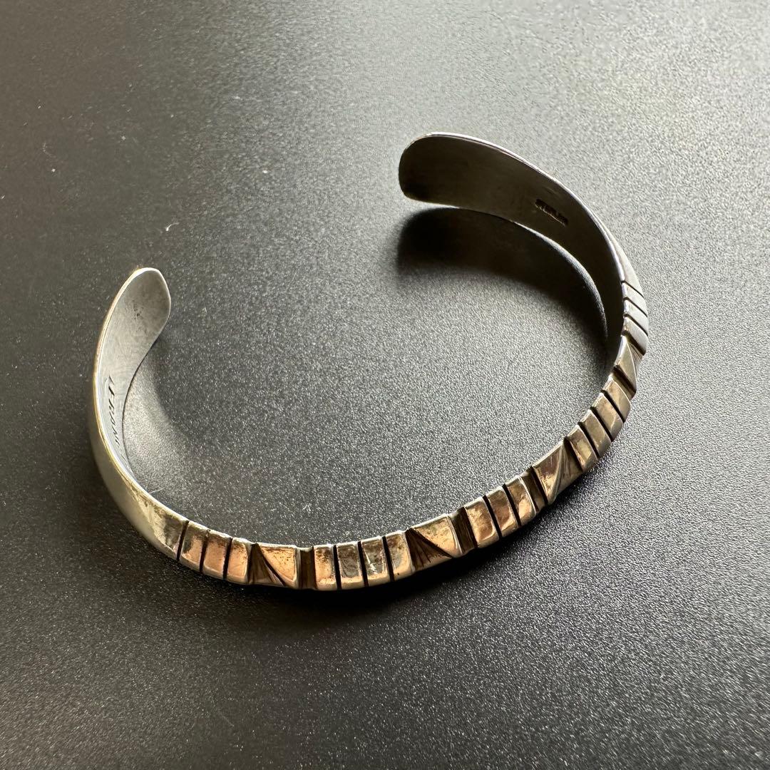 Navajo Melvin Francis トライアングル バングル