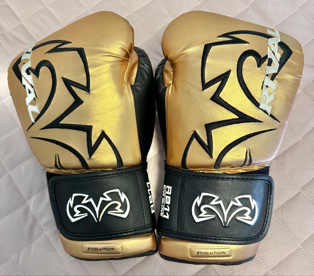 Rival RB11 Lサイズ（12オンス）　バッググローブ ゴールド