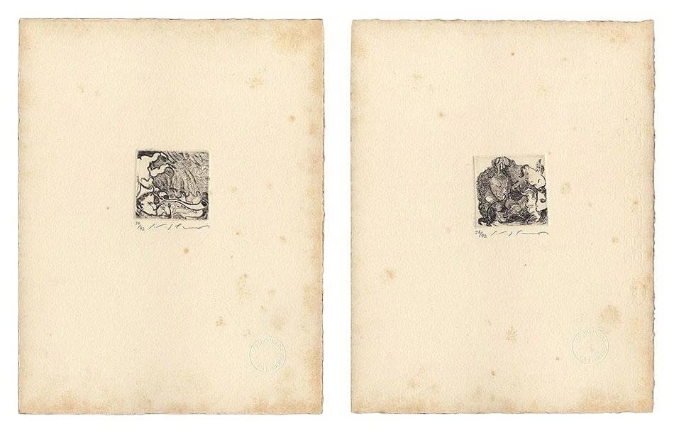 池田満寿夫 銅版画 サロメ