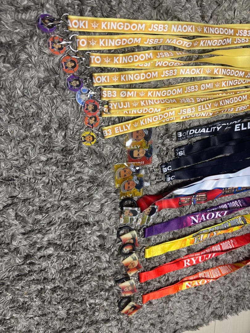 JSB3 キャラクター ストラップ セット