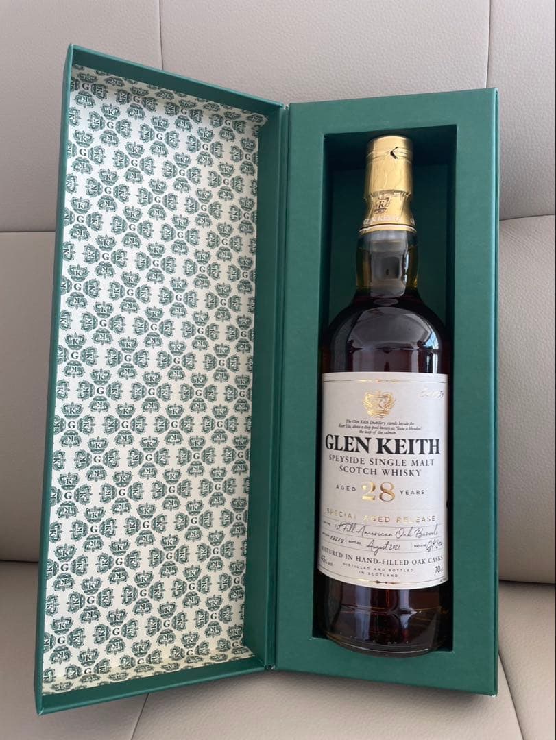 m*y様 ネット最安値！限定1本！グレンキース　28年　700ml 箱付