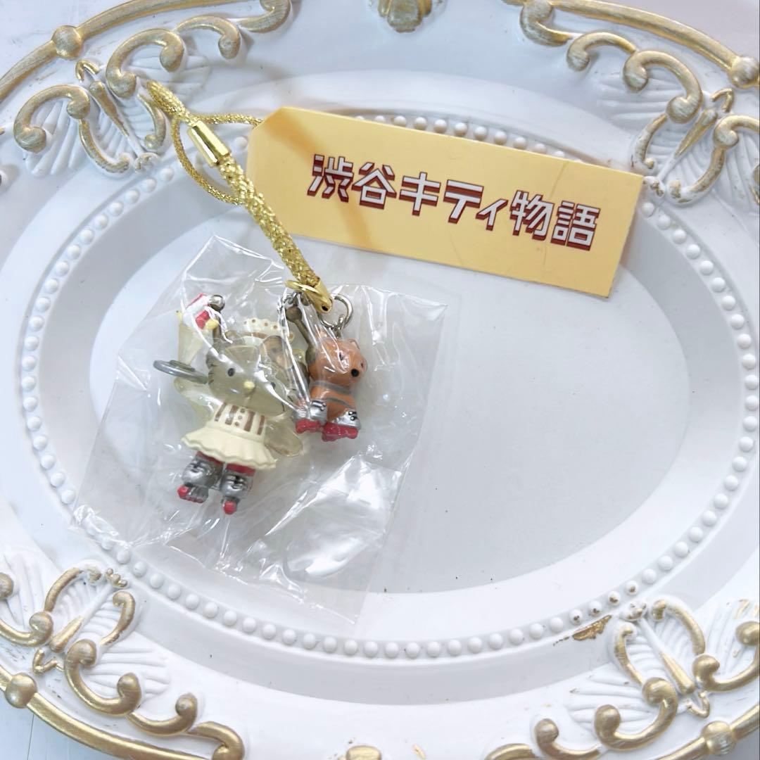 超希少　レア　キティ　根付け　渋谷キティ物語