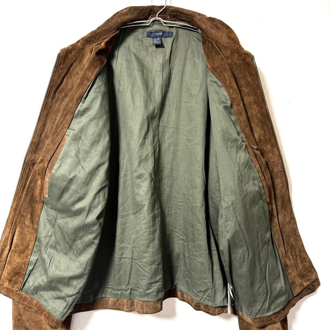 00s J.CREW ジェイクルー スウェード レザージャケット ブルゾン