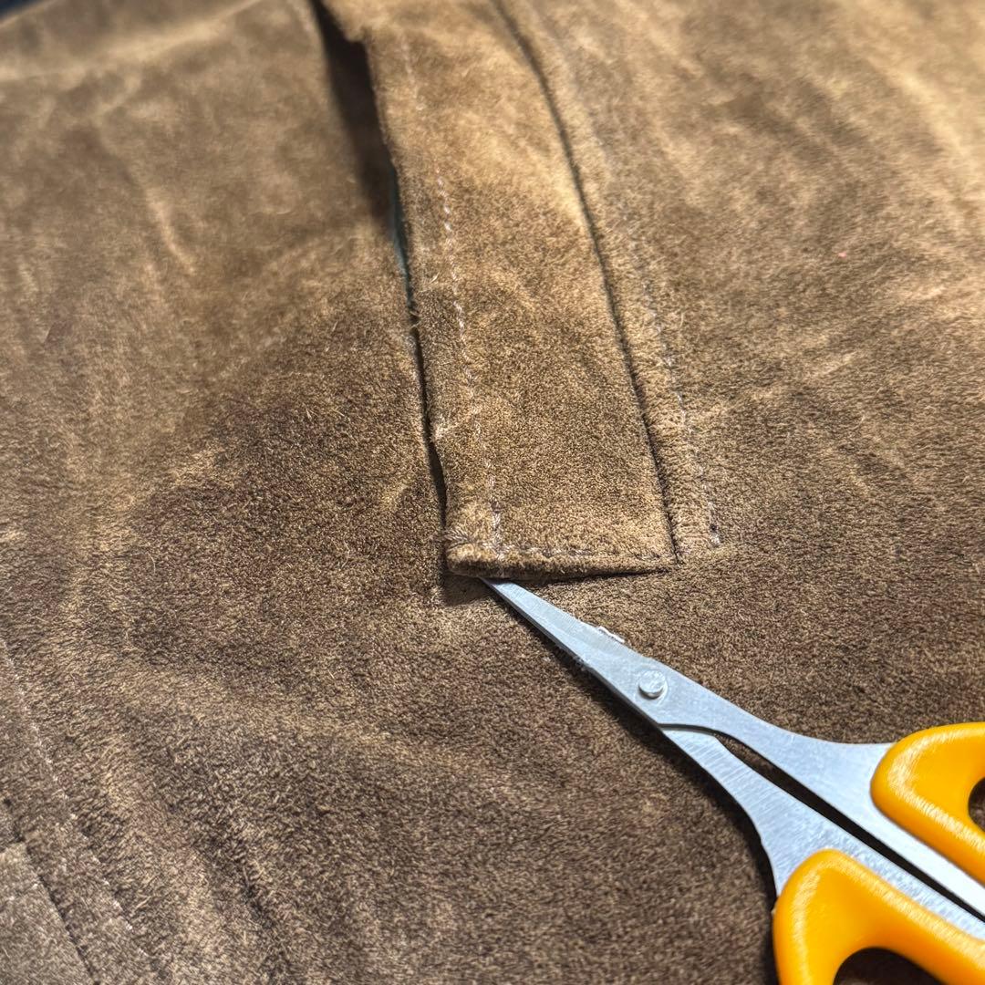 00s J.CREW ジェイクルー スウェード レザージャケット ブルゾン