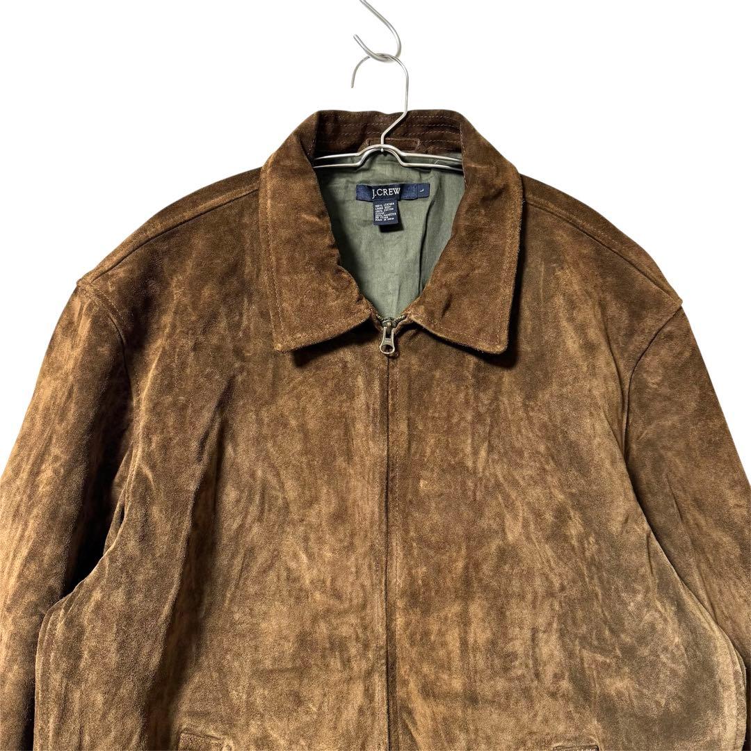 00s J.CREW ジェイクルー スウェード レザージャケット ブルゾン