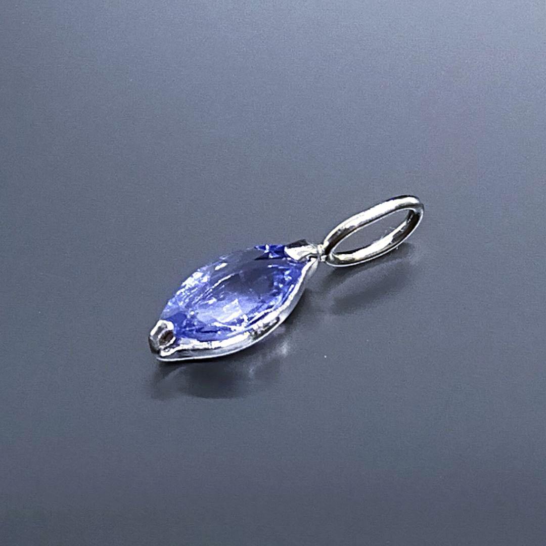 Pt900タンザナイトのペンダントトップ