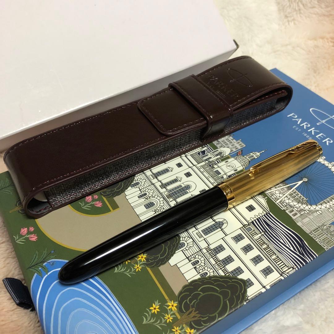 ☆新品 未使用 PARKER パーカー51 プレミアムライン 万年筆 ニブF☆