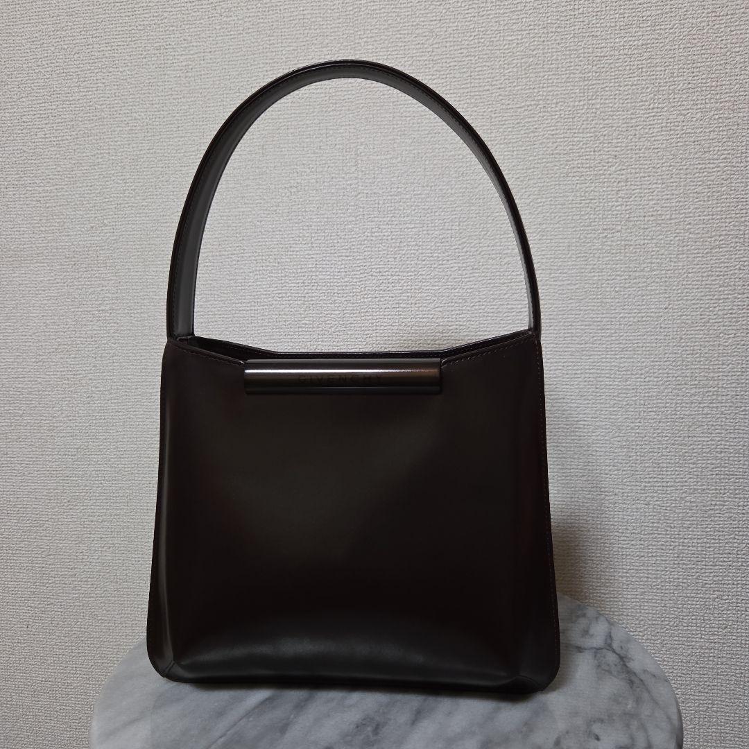 GIVENCHY ヴィンテージ レザーハンドバッグ