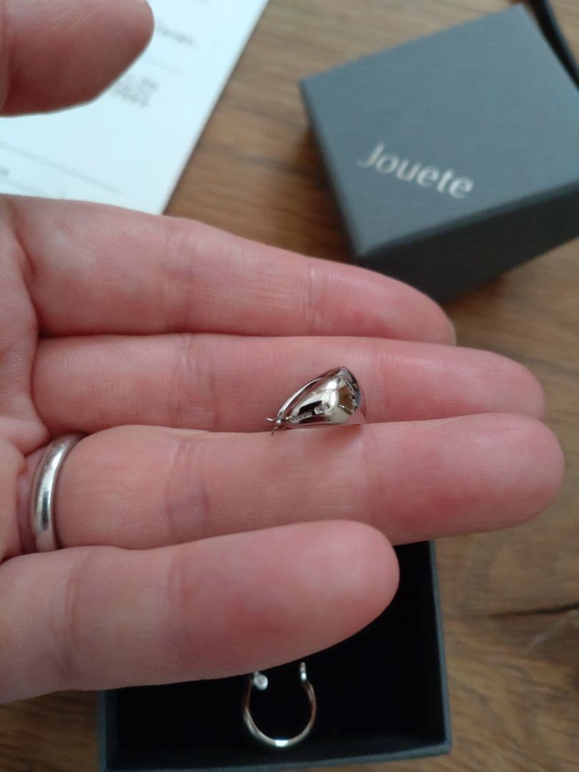 【ジュエッテ】jouete プラチナコーティングピアス両耳シルバー15,400円