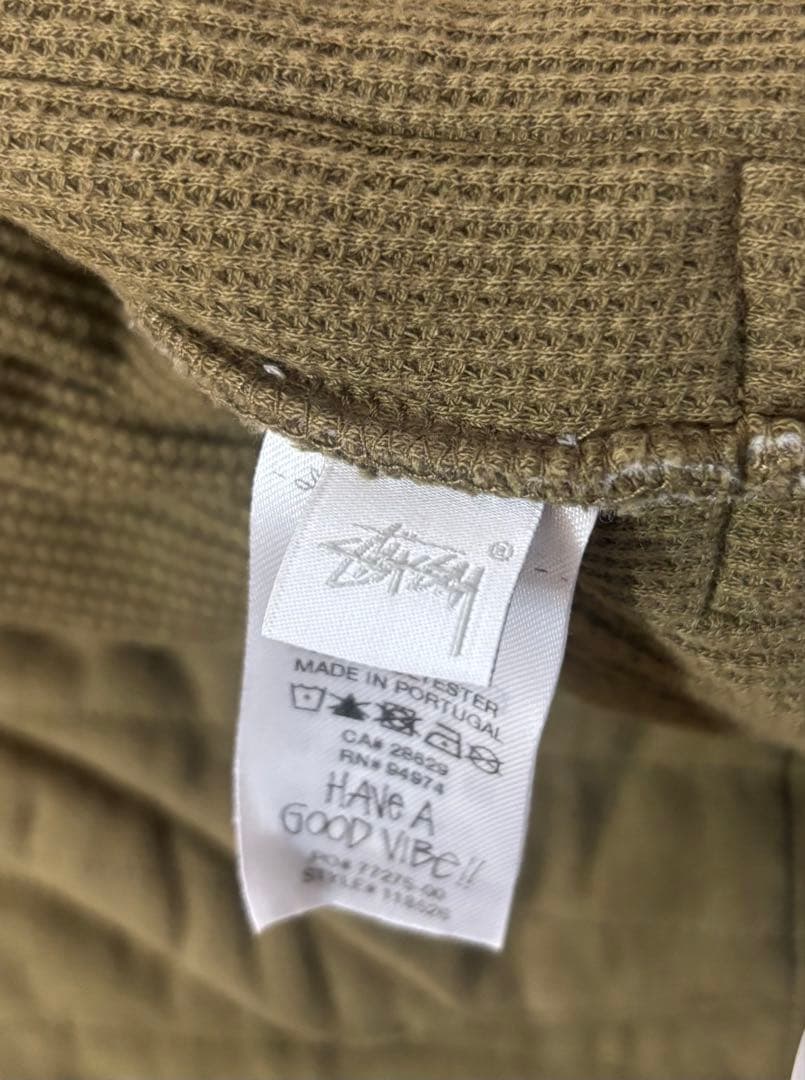 トップス stussy vertical quilted zip up hoodie