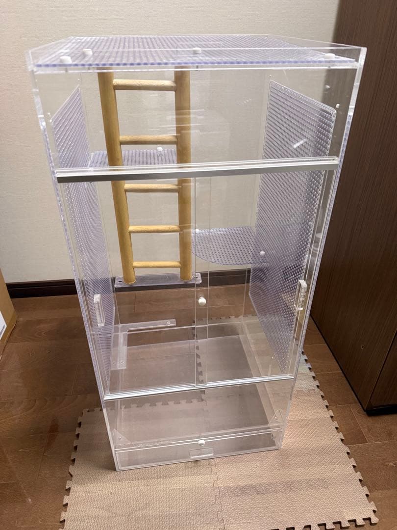 小動物用アクリルケージ