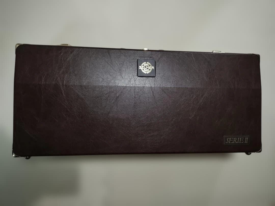 SELMER ALTO SAX SERIESⅡ 純正サックスケース 鍵2本付き