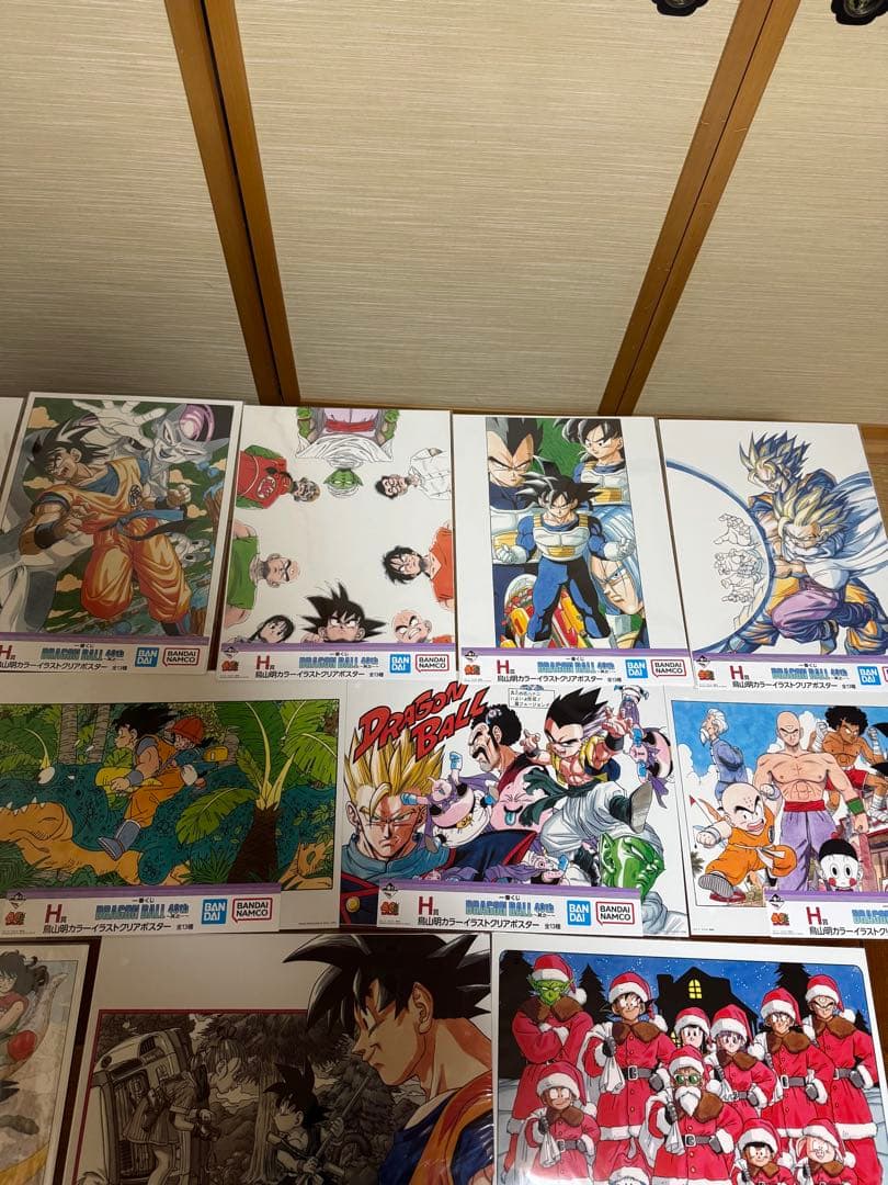 ドラゴンボール アートポスター 12枚セット