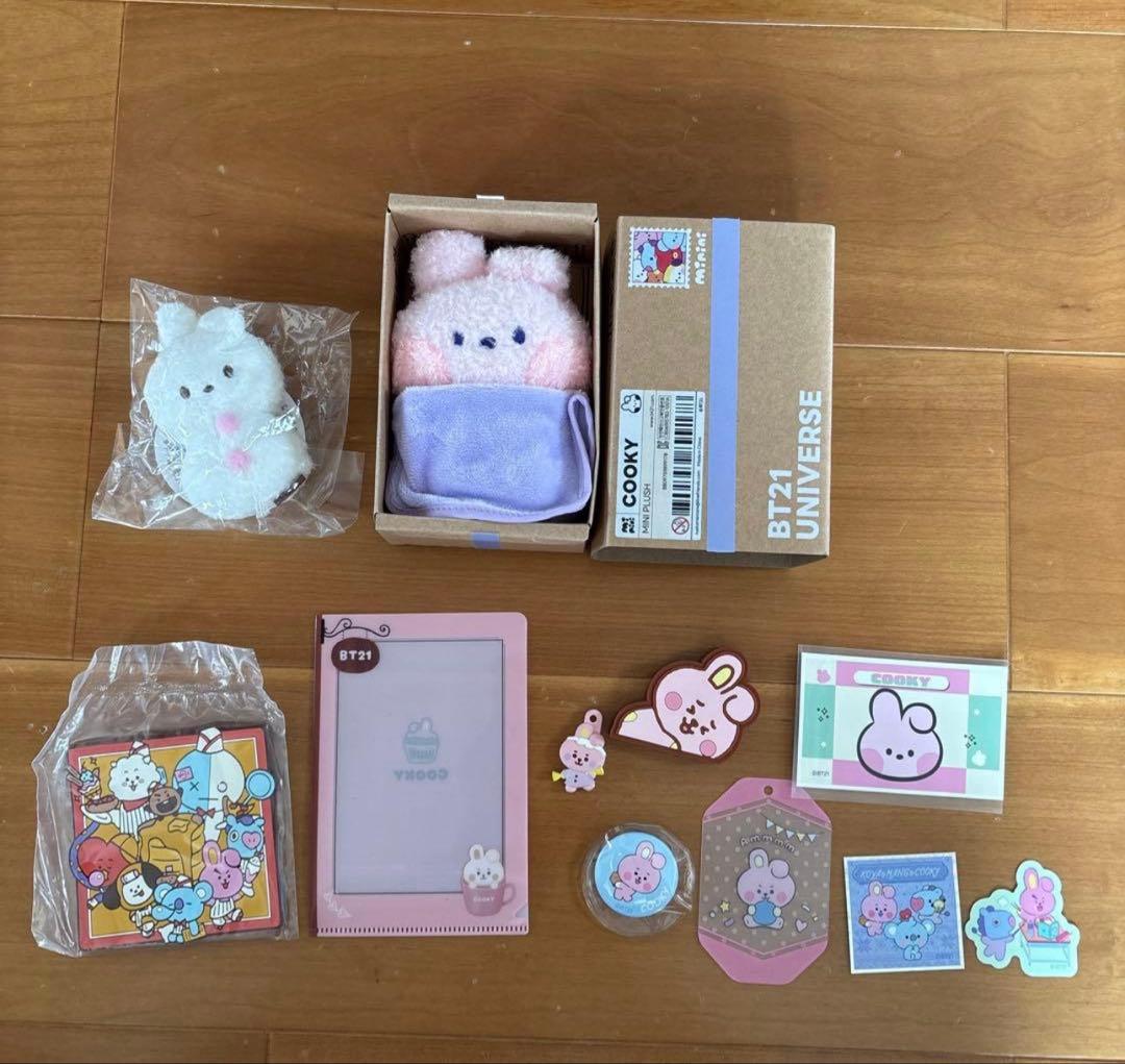 BTS BT21 COOKY JUNGKOOK ジョングク　クッキー　セット