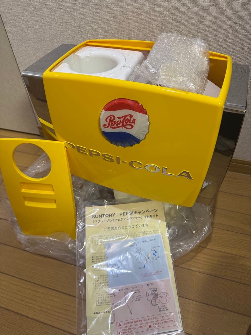 ペプシ プレミアムディスペンサー トコトコ缶4種 セット売り