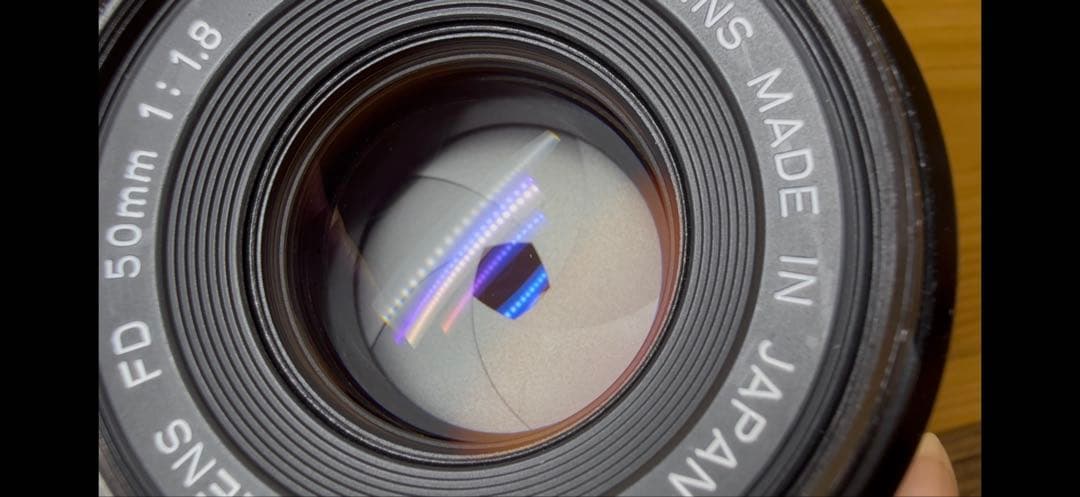 フィルムカメラ Canon AE-1 Program NEW FD 50mm f1.4 f1.8