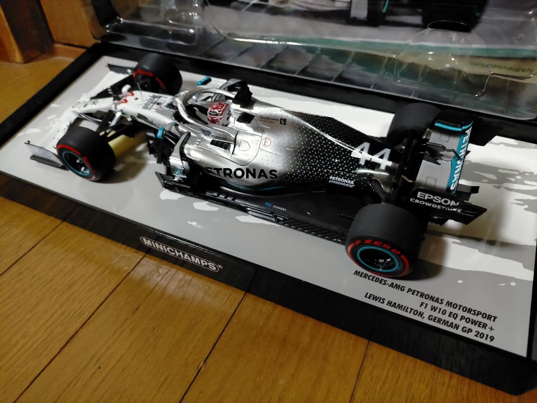 PMA 1/18 メルセデス F1 W10 ハミルトン 44 2019 ドイツ