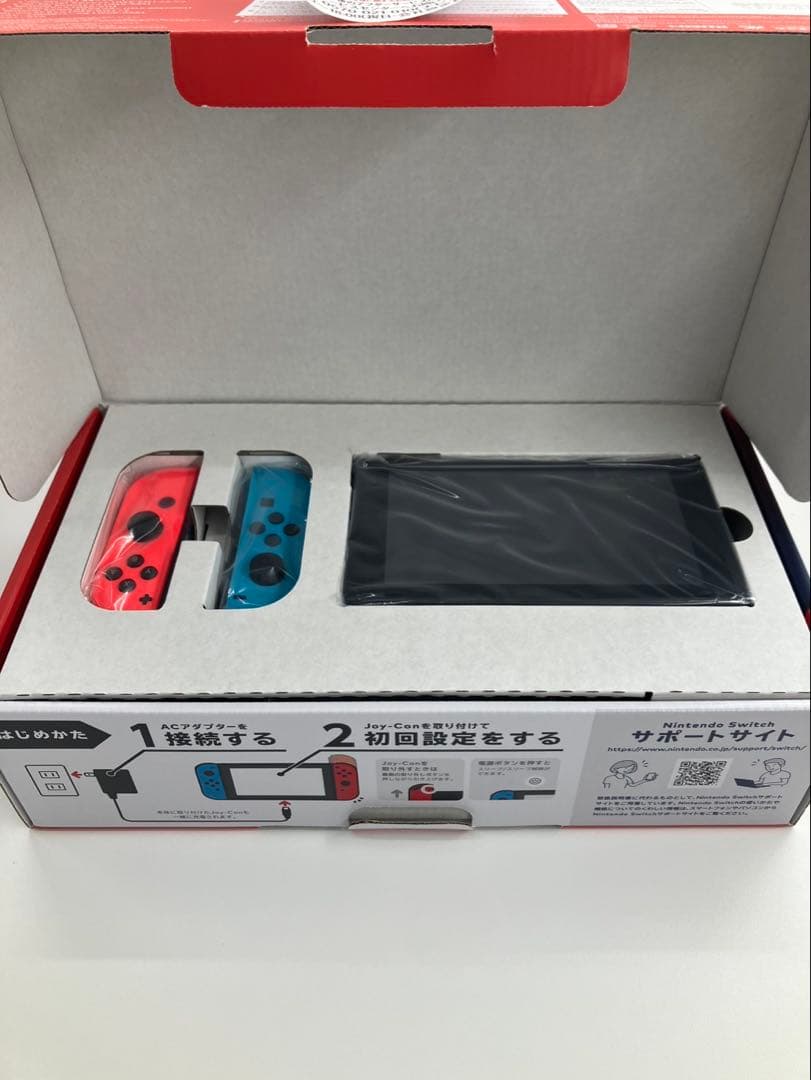 【極美品】Nintendo Switch本体（ネオンブルー／ネオンレッド）セット