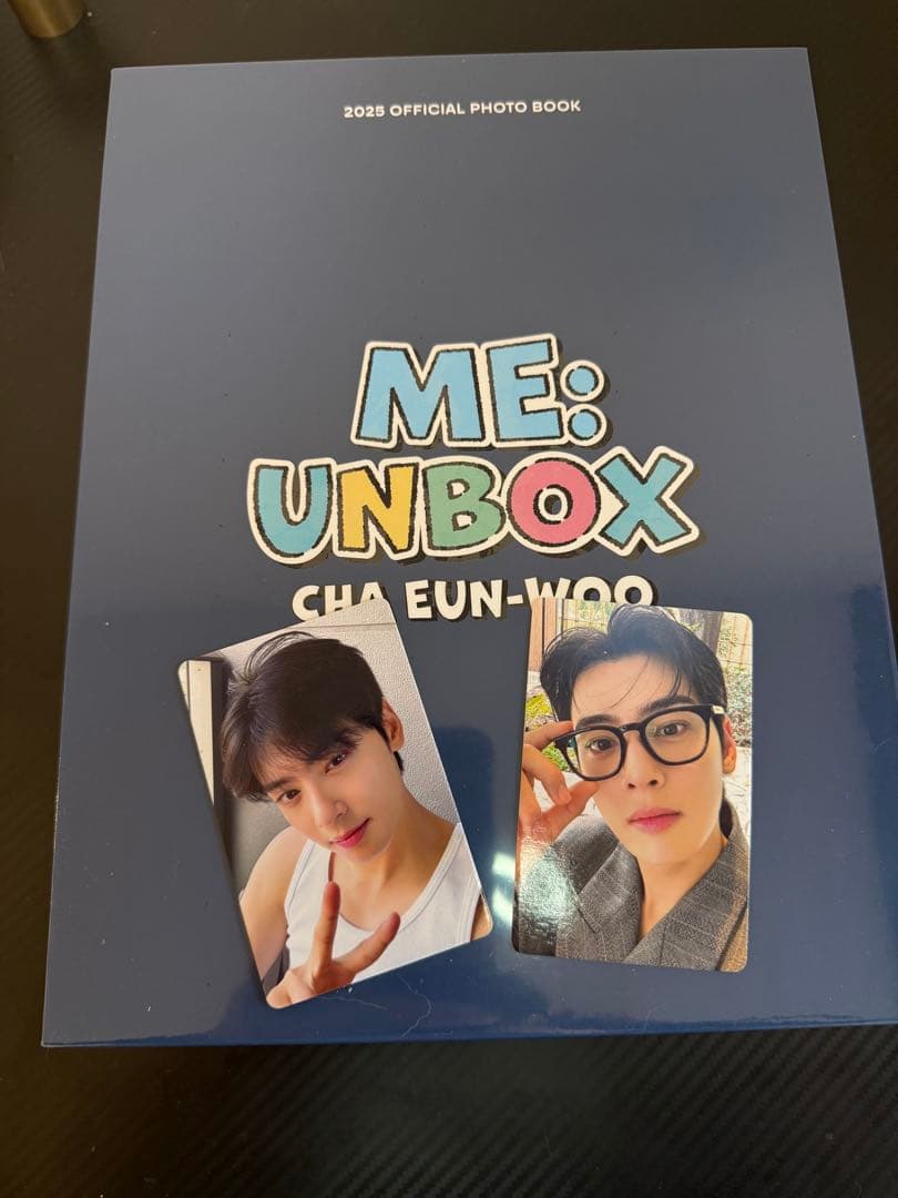 ME: UNBOX CHA EUN-WOO ➕二枚写真セット