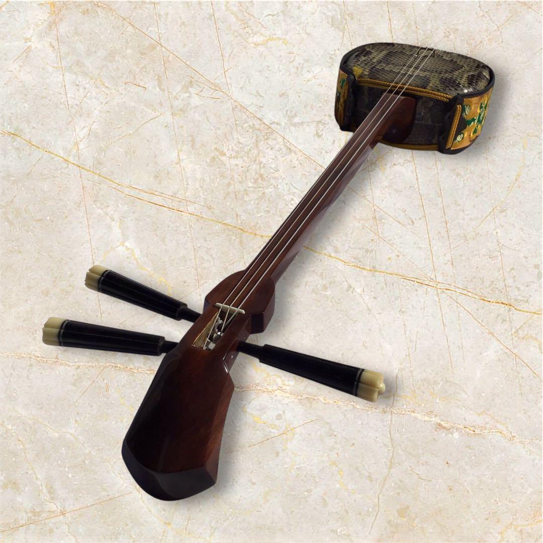 沖縄三線銘器与那城型(ユナー)