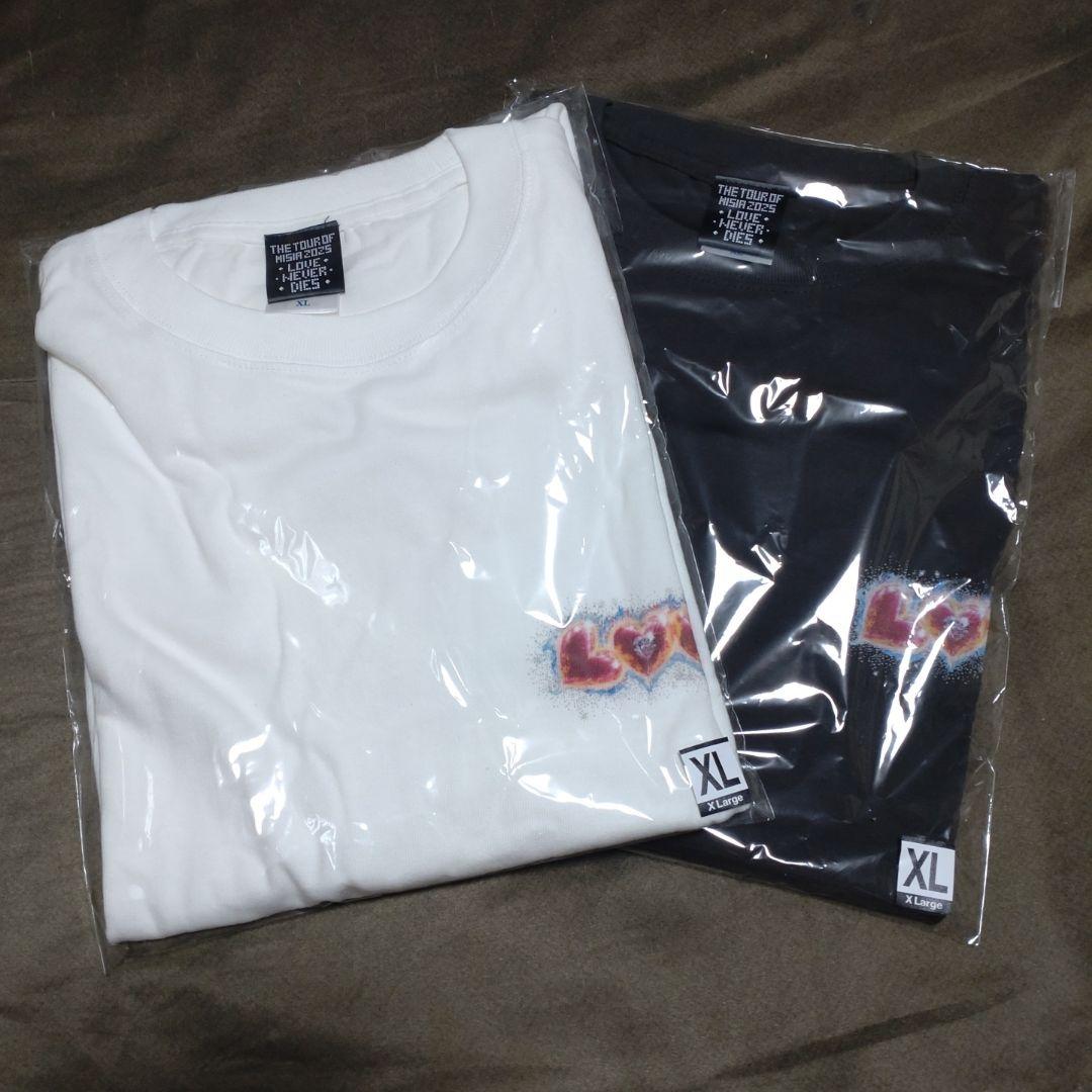 MISIA LOVE NEVER DIES LOVE XLサイズ Tシャツ　完売