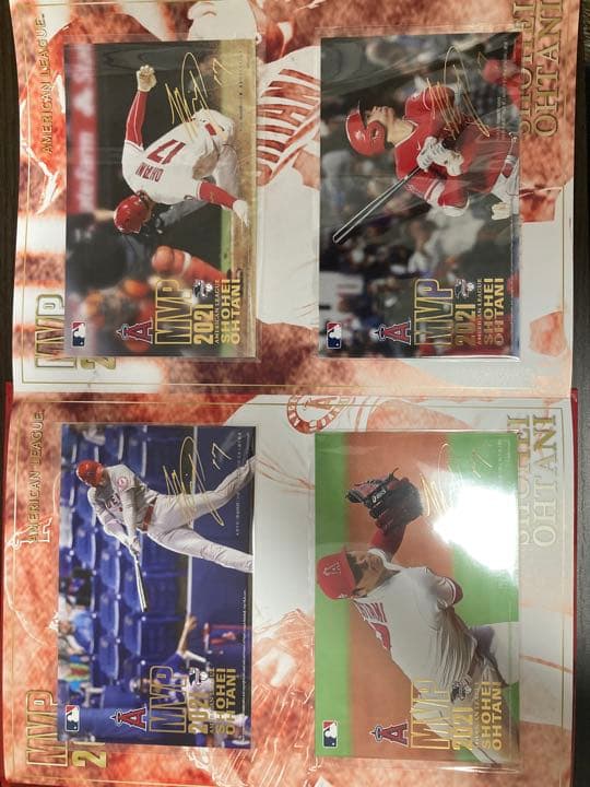 大谷翔平MVP記念切手セット　※規約により切手なし