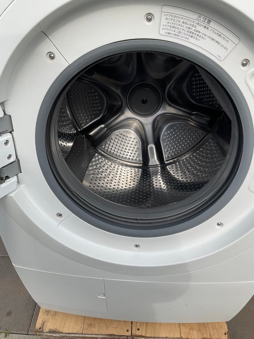 【分解洗浄済み】2024年10月購入日立ドラム式洗濯機 BD-SX120HR