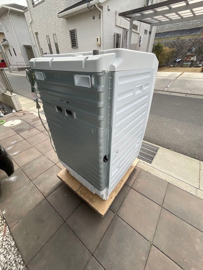 【分解洗浄済み】2024年10月購入日立ドラム式洗濯機 BD-SX120HR