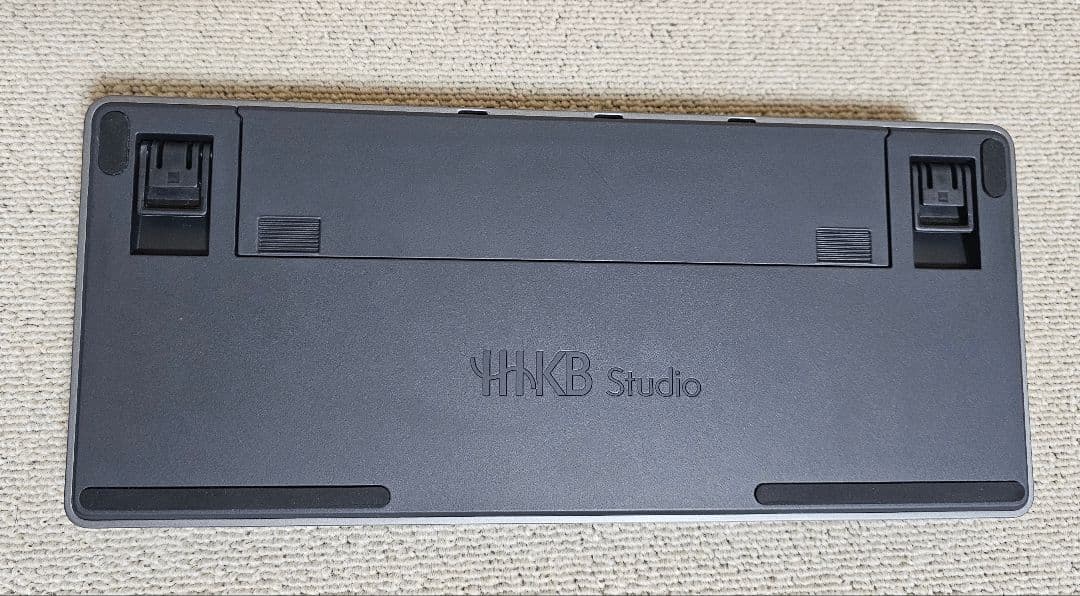 【中古】HHKB Studioキーボード日本語配列(炭＋キートップ雪＋専用ケース