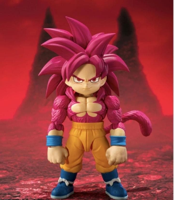 新品 S.H.Figuarts スーパーサイヤ人4孫悟空 ミニ DAIMA