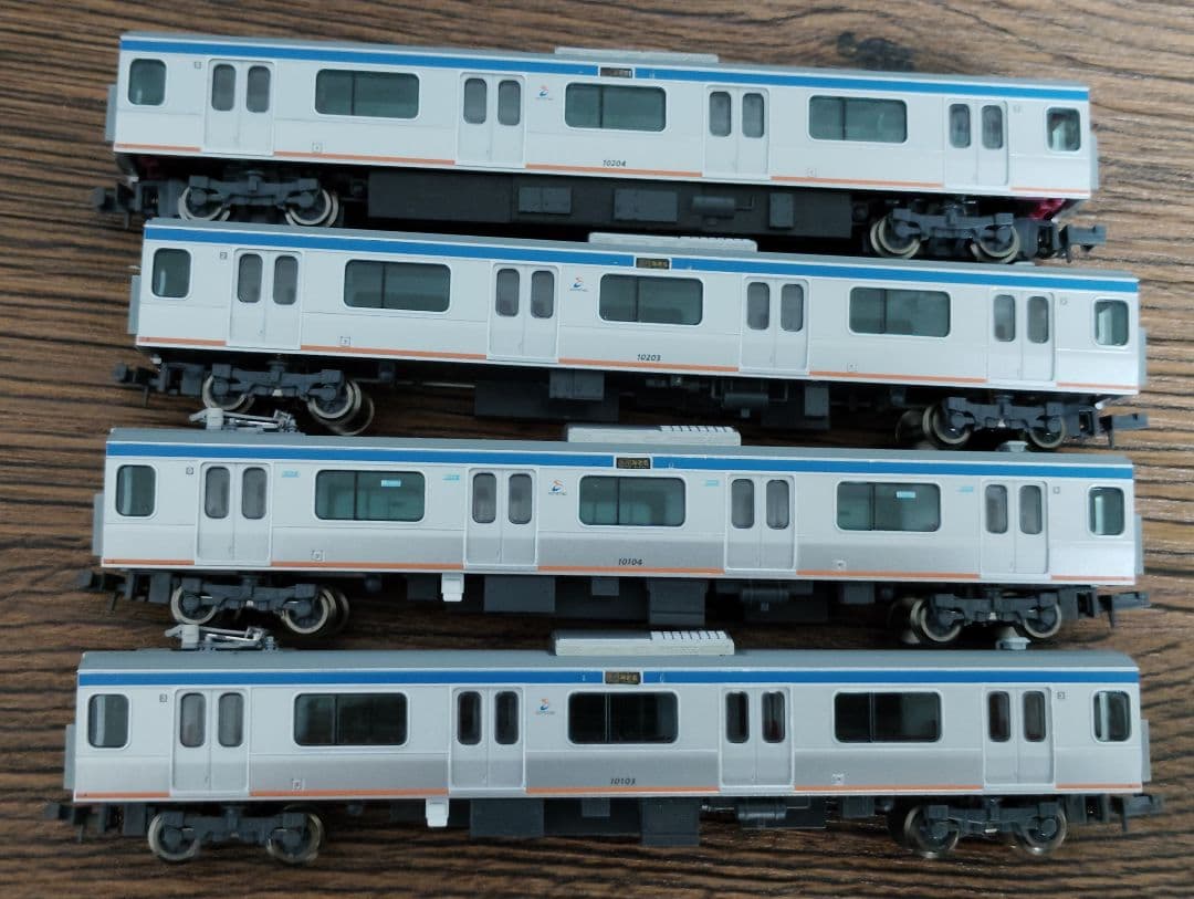 相鉄　10000系 新塗装　中間車4両　マイクロエース　A-4083