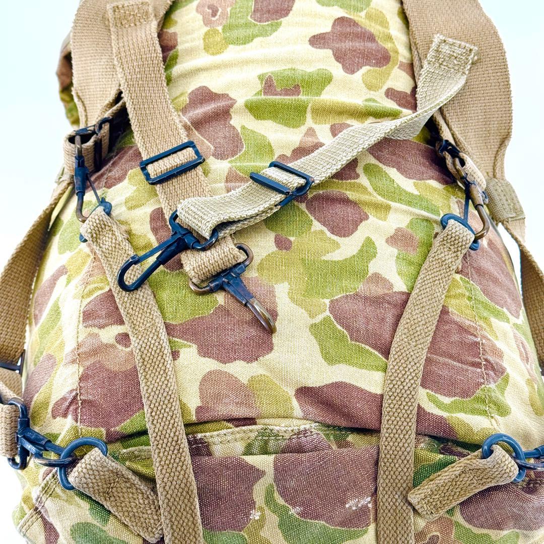 激レア米軍実物 40'sWWII 1943 USMC ジャングルパック 海兵隊